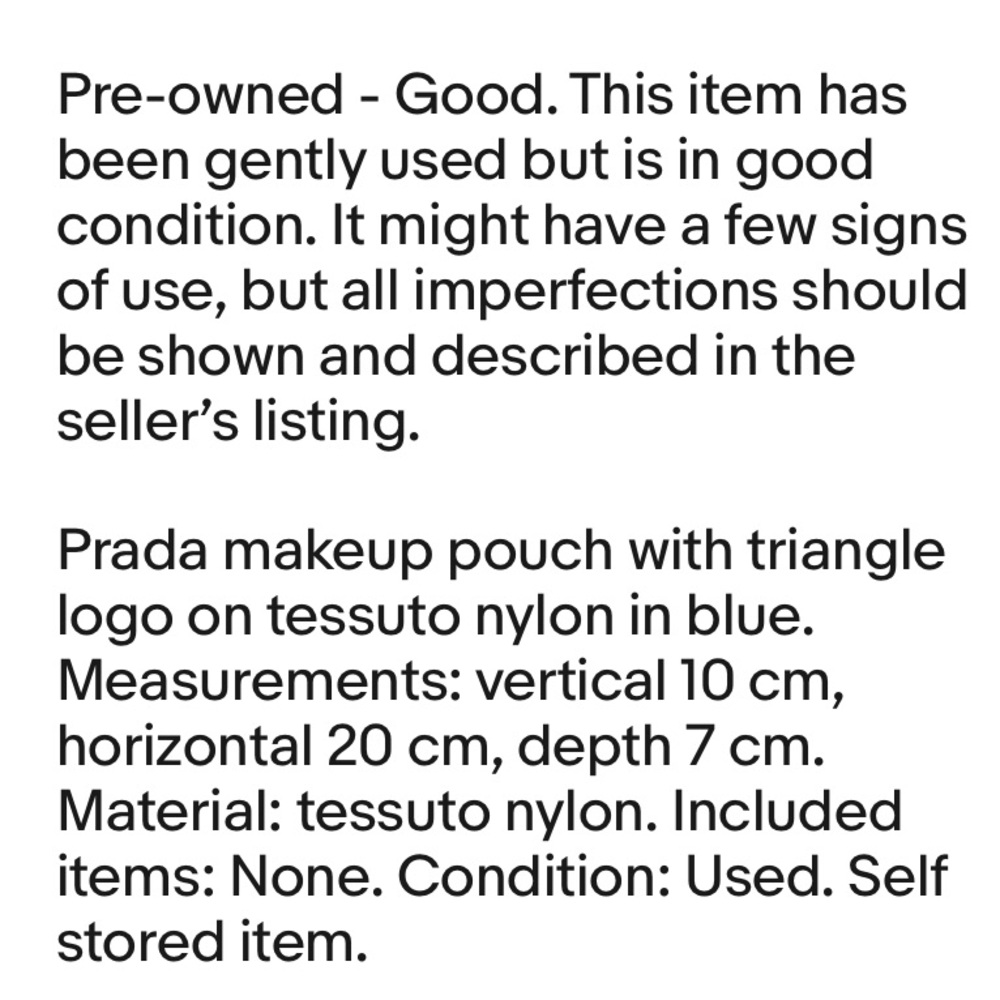 Prada Light Purple Cosmetic Bag - Picture 11 of 13